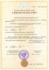 Свидетельство о регистрации